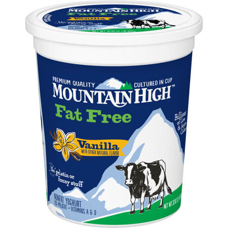 Mountain High Yoghurt Fat Free Vanilla