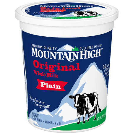 original whole milk yogurt plain